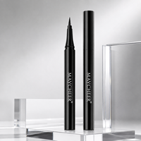 OEM ODM Lot de 3 ou 5 stylos eye-liner liquide noirs, résistants à l'eau et aux bavures, à pointe fine, maquillage pour les yeux, marque privée, vente en gros