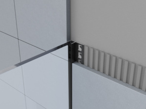 Prolistel Kênh Nhôm Thép Không Gỉ F-Hình Dải Cho Trang Trí Các Tấm Trải Tường Trong Gốm Gạch Và Đá Tự Nhiên - Product Image 4