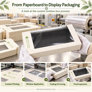 Boîtes d'emballage pour sushis imprimées sur mesure avec fenêtre transparente, contenants alimentaires en carton pour plats à emporter, vente en gros, logo personnalisé - Product Image 4
