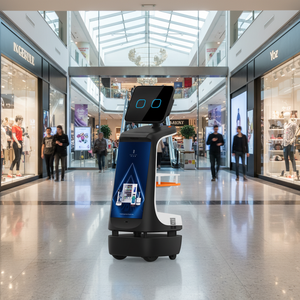<span class=keywords><strong>Robot</strong></span> <span class=keywords><strong>de</strong></span> Servicio Inteligente Interactivo con Pantalla Grande para Recepción, Explicaciones, Diálogos, Ferias Comerciales y Salas <span class=keywords><strong>de</strong></span> Exposiciones - Product Image 3