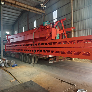 Vente chaude 32 + 5 tonnes 40 + 5 tonnes 50T + 5 grue à <span class=keywords><strong>portique</strong></span> à poutre unique <span class=keywords><strong>avec</strong></span> surplomb de 7M ou 8M pour soulever la maison en ciment - Product Image 6