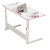 Table d'ordinateur portable simple et amovible, bureau d'étude à domicile et au chevet, support d'ordinateur portable paresseux