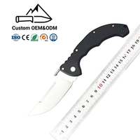 Navaja Multiusos de Acero Inoxidable con Mango de Nailon, de Grado Industrial, para Bricolaje, OEM, para Uso Táctico en Exteriores, Campismo, Senderismo y Caza