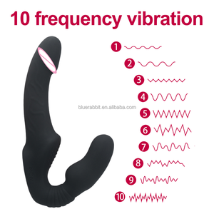 Doppi <span class=keywords><strong>dildo</strong></span> lesbiche coppia vibratori all'ingrosso lesbiche giocattoli del sesso donne telecomando vibratori clitoride per lesbiche - Product Image 2