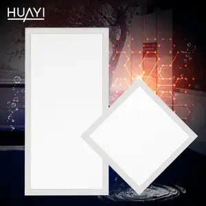 HUAYI custom size 2x2 595x595 600x600 300x1200 24W 36W led flat panel light ugr<19 led panel light