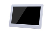 Cadre photo numérique intelligent à rotation automatique de 10,1 pouces avec lecture vidéo, prise en charge MP3, en plastique