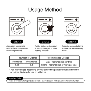 쾰른 향수 비즈 세탁 향기 부스터 향수 유형을 사용자 정의 할 수 있습니다 향수 비즈 세탁 향기 부스터 - Product Image 5