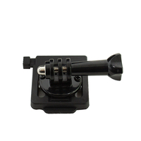 Adaptateur de base pour casque tactique Tri-ClawWarfalcon, compatible FASTMICH/NVG, support de fixation pour caméra d'action GoPro Hero, accessoires en nylon