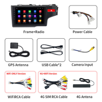 8 Core 4G WIFI BT Android autoradio GPS Navigation DSP Carplay Auto stéréo lecteur multimédia pour 2014 ~ 2018 Honda Fit RHD