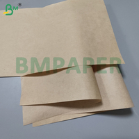 Rouleau de papier brun ultra-mince anti-rayures 36gsm 40gsm pour entrelacement de verre PV 2290mm