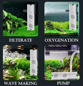 Interne Aquarium-Filterpumpe Fischbecken-Wasserpumpe Tauchfilter für Aquarium-Filtersystem - Product Image 4