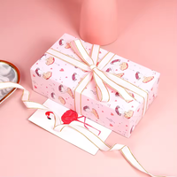Kertas Kado Motif Hati Merah untuk Valentine, Pernikahan, Ulang Tahun, dan Kemasan Hadiah Grosir dari Produsen