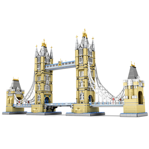 Reobrix 55018 9782PCS London Tower Bridge Building Block Brick Set Model Technical Educational Toy Plastic Modern Festival Gift - Product Image 1