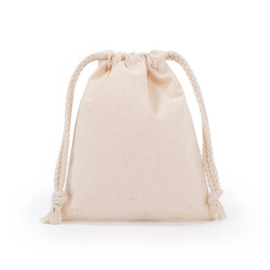 Cotton <b>Drawstring</b> <b>Bags</b> Blank Custom Made Recyclable For Gift Packaging Storage White Black Natural Colors Screen Printing - Product Image 4