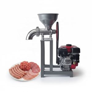 Gasoline Engine Motor Commercial <b>Meat</b> <b>Grinder</b> Enema Bone and Noodle Machine Stall 150kg/h Capacity 1 Year Warranty - Product Image 1