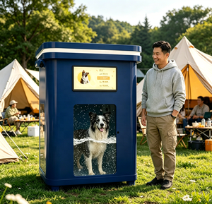 Máquina Inteligente para Bañar Perros, Ahorro de Energía, Funcionamiento Silencioso, Estación de Lavado de Mascotas Urbana, Aparato de Peluquería Canina - Product Image 1