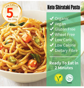 Dietética Konjac arroz fideos traje Kit bajo glucémico alimentos saludables <span class=keywords><strong>Konnyaku</strong></span> delicadeza Ramen Pasta Fettuccine Riz Keto arroz - Product Image 2