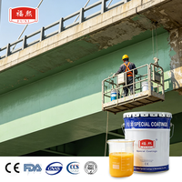 Peinture industrielle résistante à l'eau salée et à la rouille pour la rénovation des structures en acier des ponts transmarins