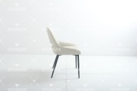 Chaise de salle à manger en bois de frêne massif de luxe nordique, design scandinave, pour la maison, l'extérieur, le salon, le parc, le restaurant, l'hôtel, l'école