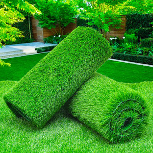 Gazon artificiel vert pas cher pour intérieur, 18 aiguilles, 30 mm, tapis vert pour sol - Product Image 1