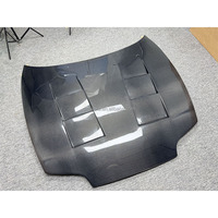 Capot avant en fibre de carbone de haute qualité de style TS pour Toyota GR Supra A80 MK4 1993-2002, capots de moteur, kit carrosserie