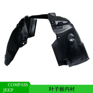 Revestimiento de guardabarros delantero para Jeep Compass 2017 2018 2019 2020 Número de modelo 55112698AB Pieza de repuesto de plástico negro - Product Image 5
