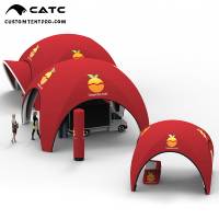 Tente araignée gonflable CATC, résistante aux intempéries, imperméable, durable, pour l'extérieur, dôme géant, chapiteau facile à installer pour les promotions et les salons professionnels