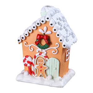 Ornement de Noël en résine Master Gu, décor de bonhomme en pain d'épices pour la décoration de l'arbre de Noël - Product Image 5