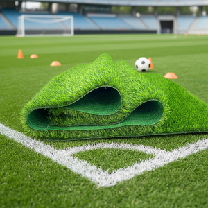 Gazon <span class=keywords><strong>synthétique</strong></span> ignifuge de 10 mm de haute densité, confortable, pour intérieur et extérieur, idéal pour jardin, <span class=keywords><strong>terrasse</strong></span> et <span class=keywords><strong>pelouse</strong></span> – Vente en gros - Product Image 2