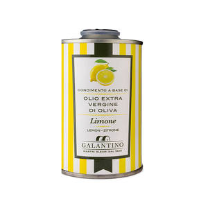 Dầu ô liu nguyên chất có hương vị chanh 12 lon/hộp 250 ml mỗi loại dầu thực vật - Product Image 1