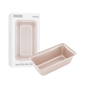 CHEFMADE 5.5-Pollici Non-Stick Rettangolo Mini Pagnotta Pan di Cottura Del Pane di Latta <span class=keywords><strong>per</strong></span> il Forno e Bak - Product Image 1