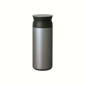 Taza de 350 ml con Tapa Plana Estilo Japonés, Acero Inoxidable 304, Aislamiento al Vacío, con Asa Simple para Auto, Deportes y Viajes - Product Image 4