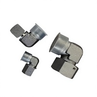 Adaptateur hydraulique droit sur mesure en acier au carbone et acier inoxydable, connecteur de tube fileté
