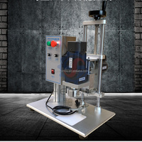 Machine de capsulage à vis de table manuelle pour capsuleuse de bouteilles rondes pour bouteilles en plastique
