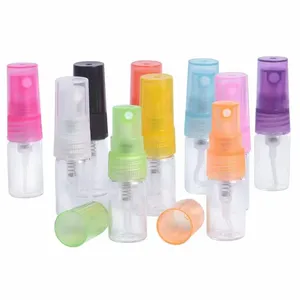 MUB 5ML Hot Selling Glass Bottle Perfume With Plastic Spray Pump Empty Refillable Travel Mini Portable Transparent Glass bottle