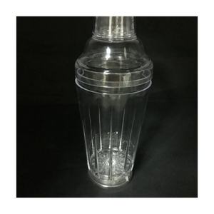 Cocktail <span class=keywords><strong>Shaker</strong></span> Logo Promoción Plástico Alta calidad Logotipo personalizado Bar Herramientas LED <span class=keywords><strong>Flash</strong></span> <span class=keywords><strong>Shaker</strong></span> Plastics Cup - Product Image 6