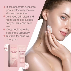 โฟมล้างหน้ามีฟองทำความสะอาดแบบอ่อนโยนเพิ่มความชุ่มชื้นให้น้ำในเดือนตะวันตก - Product Image 5