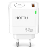 45W USB-A Hızlı Şarj Duvar Şarj Cihazı 15V 3A 20V 2.25A Güç Adaptörü AB Fişi PC Yanmaz Malzeme Telefon Tablet Dizüstü Bilgisayar için