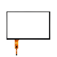 Panel Táctil Capacitivo de Vidrio de 6.95 Pulgadas, 10 Puntos, USB, Personalizado, MOQ Bajo, Directo de Fábrica ODM OEM