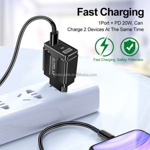 อะแดปเตอร์ PD 20W ขายส่ง สำหรับ EU UK US ชาร์จเร็ว QC3.0 สำหรับเดินทาง ชาร์จโทรศัพท์มือถือ - Product Image 5