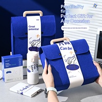 CARDSILK Idea de Regalo, Regalo de Aniversario, Recuerdo de Reunión, Regalo Personalizado con Logotipo, Bolsa Corporativa, Set de Regalo Corporativo Personalizado para Empleados
