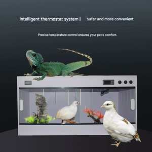 PVC Smart Haustier-Inkubator Quadratisches Terrarium/<span class=keywords><strong>Vivarium</strong></span> Intelligente Temperaturregelung Wasserdichte Belüftung für Reptilien und Amphibien - Product Image 5