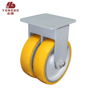 High Dynamic Load 12/16 Inch 7T/10T Anti-Shock Caster Aerospace Manufacturing Extra Heavy Duty Caster Steel Core <strong>PU</strong> <strong>Polyurethane</strong> - Product Image 1