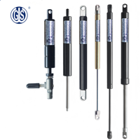 Vérins à gaz industriels personnalisés WGS, ressorts à fermeture douce, amortisseurs hydrauliques en acier inoxydable