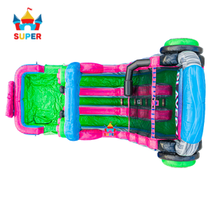 Tobogán Acuático Inflable <span class=keywords><strong>de</strong></span> Doble Carril Glitch Gamer, Colorido, Estilo Player 1, con Piscina <span class=keywords><strong>para</strong></span> Eventos <span class=keywords><strong>de</strong></span> Verano y <span class=keywords><strong>Fiestas</strong></span> Infantiles - Product Image 6