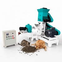 Nouvelle machine extrudeuse de granulés d'aliments pour animaux à faible bruit, équipement agricole pour la production de farine de soja, 380V/220V