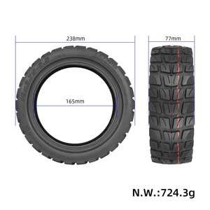 ยางนอกขนาด 10*2.75-6.5 นิ้ว สำหรับสกู๊ตเตอร์ไฟฟ้า Kukirin G2 ยางนอกแบบท่อ ขนาด 10x2.75-6.5 นิ้ว สำหรับสกู๊ตเตอร์ - Product Image 2