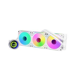 Nouveau refroidisseur liquide pour processeur LIANLI Galahad II Trinity SL-INF 360 blanc AIO avec LED RVB et roulement fluide pour ordinateurs de jeu - Product Image 1