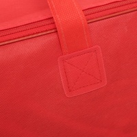 Sac à couverture en PVC transparent avec fermeture éclair