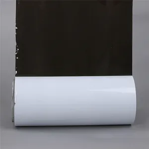 Película protectora de plástico Película DE PROTECCIÓN DE PE blanco y negro para chapa de aluminio